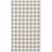 Mocha-Braun Marokkanischer Büffel-Karo-Schecke Tischdecke (Vorderseite)