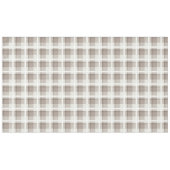 Mocha-Braun Marokkanischer Büffel-Karo-Schecke Tischdecke (Vorderseite (Horizontal))