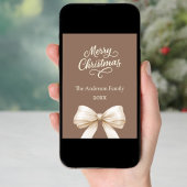 Mocha Brauncreme Foto Jahresbilanz Weihnachten