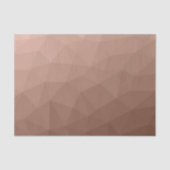 Mocha Brown geometrisch Mesh modernes Muster Seidenpapier (Vorderseite)