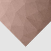 Mocha Brown geometrisch Mesh modernes Muster Seidenpapier (Ausschnitt)