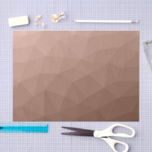 Mocha Brown geometrisch Mesh modernes Muster Seidenpapier