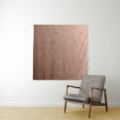 Mocha Brown geometrisch Mesh modernes Muster Wandteppich (Beispiel (Horizontal))