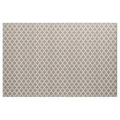 Mocha Brown marokkanische Print Stoff (Fat Quarter (45,7 x 55,9 cm))