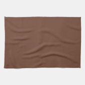 Mocha Brown Solid Color | Classic | elegant Geschirrtuch (Horizontal)