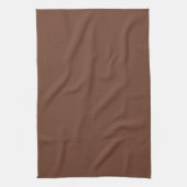 Mocha Brown Solid Color | Classic | elegant Geschirrtuch (Vertikal)