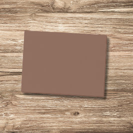Mocha Brown Solid Color | Classic | elegant Post-it Klebezettel