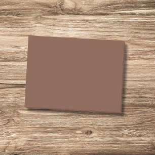 Mocha Brown Solid Color   Classic   elegant Post-it Klebezettel