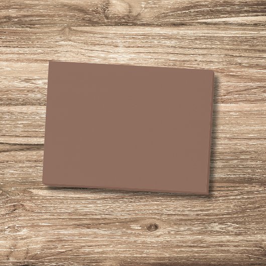 Mocha Brown Solid Color | Classic | elegant Post-it Klebezettel