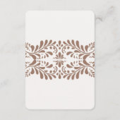 Mocha Brown Talavera Tile Books for baby Insert (Rückseite)