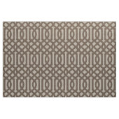 Mocha Brown Trellis Large Scale Stoff (Yard (91,4 cm))