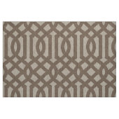 Mocha Brown Trellis Large Scale Stoff (Fat Quarter (45,7 x 55,9 cm))