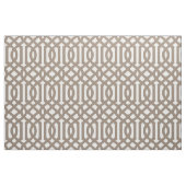 Mocha Brown Trellis Large Scale Stoff (Yard (91,4 cm))