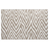 Mocha Brown Zebra Print Large Scale Stoff (Yard (91,4 cm))