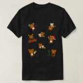 mocha cat and cute milk - bears T-Shirt (Design vorne)