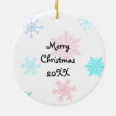 Mocha Frappuccino Kaffee mit gepökelter Creme Keramik Ornament (Hinten)