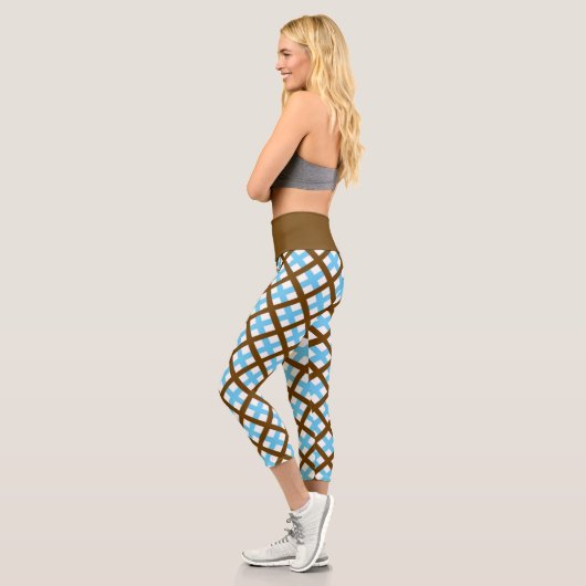 Mocha Ice Neoplay Capri Leggings (Links)