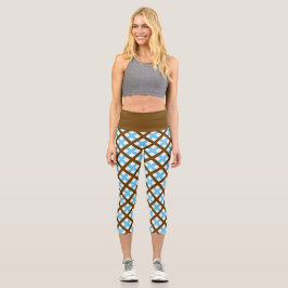 Mocha Ice Neoplay Capri Leggings
