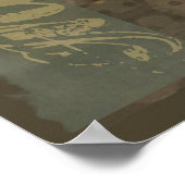 Mocha Joes Cafe Sign Poster (Ecke)