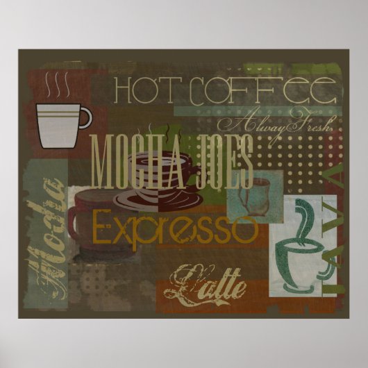 Mocha Joes Cafe Sign Poster (Vorne)