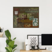 Mocha Joes Fine Art Print Poster (Heimbüro)