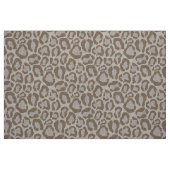Mocha Leopard Animal Print Large Scale Stoff (Fat Quarter (45,7 x 55,9 cm))