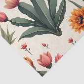 Mocha Magic: Chic Coffee-Themed Wrapping Seidenpapier (Ausschnitt)