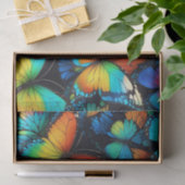 Mocha Magic: Stilvolle Kaffeehaus Seidenpapier (Geschenk)