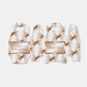 Mocha Marble Gable Favor Box Geschenkschachtel (Ungefaltet)