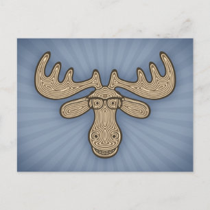 Mocha Moose Postkarte