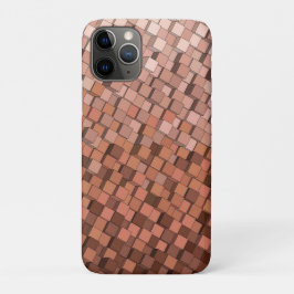 Mocha Mousse 3D Cube Pattern Case-Mate iPhone Hülle