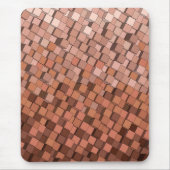 Mocha Mousse 3D Cube Pattern Mousepad (Vorne)
