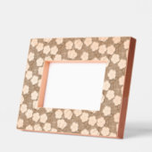 Mocha Mousse - Blume aus Baumwolle Geätzte Rahmen (Links)