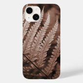 Mocha Mousse Botanic Foliage Case-Mate iPhone Hülle (Rückseite)