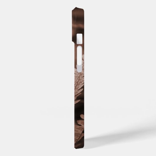 Mocha Mousse Botanic Foliage Case-Mate iPhone Hülle (Rückseite / Links)