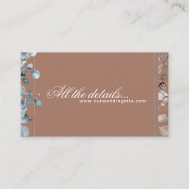 Mocha Mousse Botanisch alle Details 2 Begleitkarte