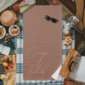 Mocha Mousse Camp Bridge Strandtuch