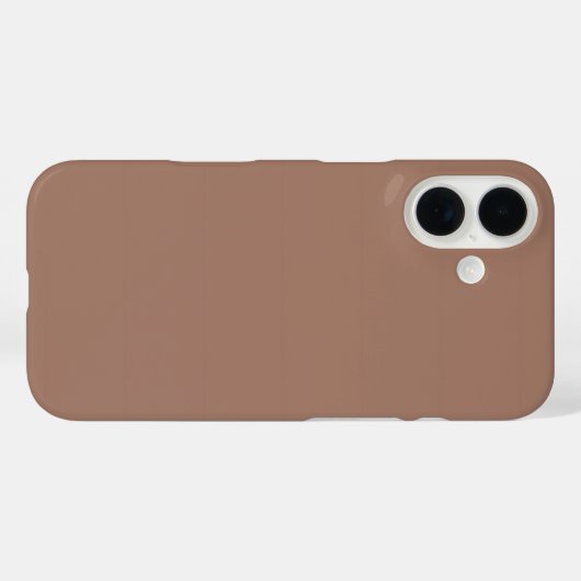 Mocha Mousse Case-Mate iPhone Hülle (Rückseite (Horizontal))