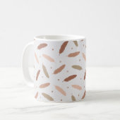 Mocha Mousse Feathers Mug Kaffeetasse (Vorderseite Links)