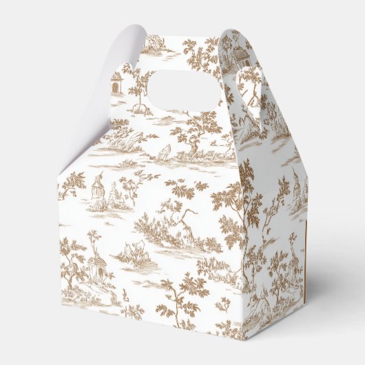 Mocha Mousse / Kupfer Toile, Geschenkschachtel (Rückseite)