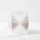 Mocha Mousse Mattglastasse (Vorderseite Links)