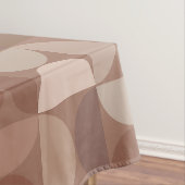 Mocha Mousse Mitte Jahrhundert Moderne Tischdecke (Beispiel)
