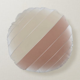 Mocha Mousse Rundes Kissen