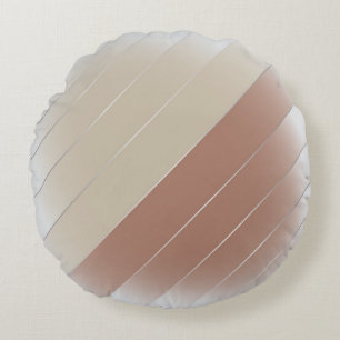 Mocha Mousse Rundes Kissen