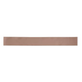 Mocha Mousse Solid Color Satinband (Vorderseite)