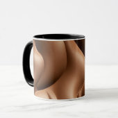 Mocha Mousse Tasse - Elegante Kaffeemomente (Vorderseite Links)