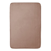 Mocha Mousse Trendy Elegant Solid Color Badematte (Vorderseite Vertikal)
