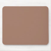 Mocha Mousse Trendy Elegant Solid Color Mousepad (Vorne)