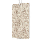 Mocha Mousse Tropical Birds and Palm Blätter Autolufterfrischer (Links)