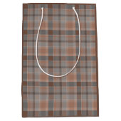 Mocha-Mousse und grau Mittlere Geschenktüte (Vorderseite)